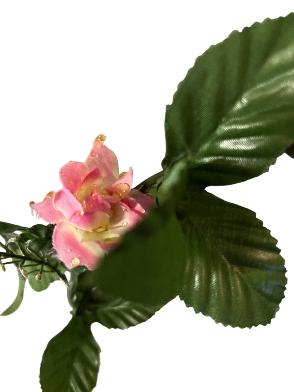 Artificial Pink Flower Garland Vine Wedding Decor Craft Used - Picture 3 of 9